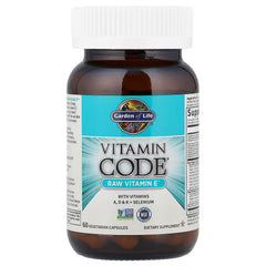 Garden Of Life - Vitamin Code Raw Vitamin E - 30 Caps