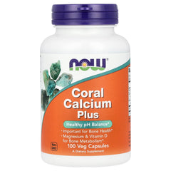 Now Foods - Coral Calcium Plus - 100 Caps