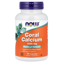 NOW Foods - Korallikalsium, 1000mg - 100 Vcaps
