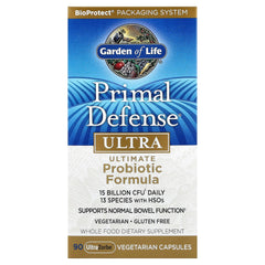 Primal Defense Ultra – Probiotisk Formula baksida