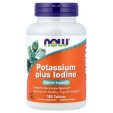 Now Foods - Kalium Plus Jodi - 180 Tablettia