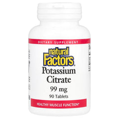 Natural Factors - Potassium Citrate - 90 Tabs