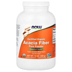 Acacia Fiber baksida med näringsfakta