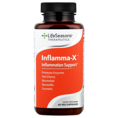 Inflamma-X baksida med näringsfakta