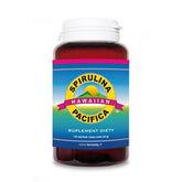Pacific Spirulina baksida med näringsinformation