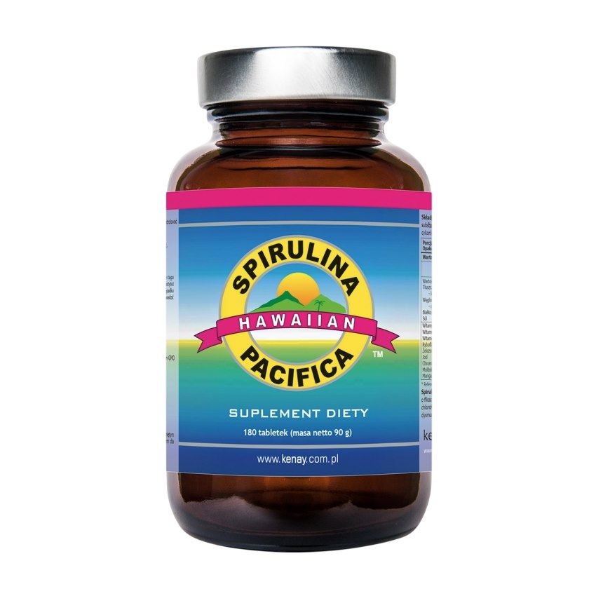Pacific Spirulina – Blågrönt algpulver framsida