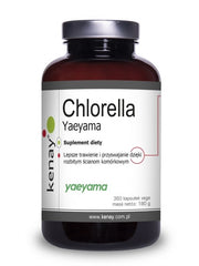 Chlorella Yaeyama – Japansk mikroalg baksida näringsfakta