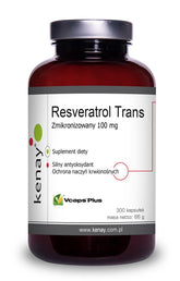 Kenay - Resveratroli Trans Mikronisoitu - 300 Kapselia