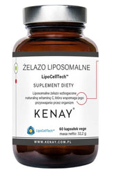 Liposomal Iron LipoCellTech™ – 60 kapslar framsida