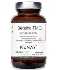 Betaine TMG – 90 kapslar baksida näringsfakta