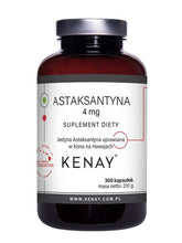 Kenay - Astaxanthin 4mg - 300 kapsler
