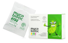 Mycobiotic Kids probiotika för barn framsida