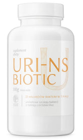 Uri-Ins Biotic Urinvägs- & tarmhälsa framsida