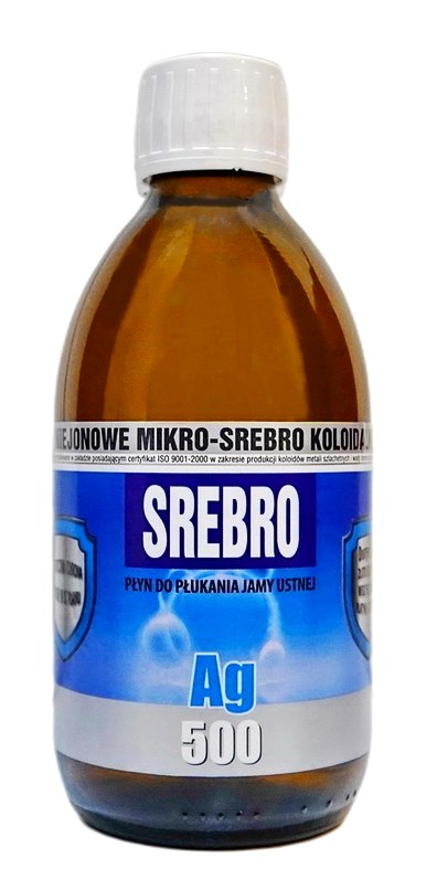 Srebro Colloidal Silver Micro 300ml framsida