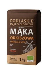 Podlaskie Mąki Ekologiczne Organic Spelt Flour framsida