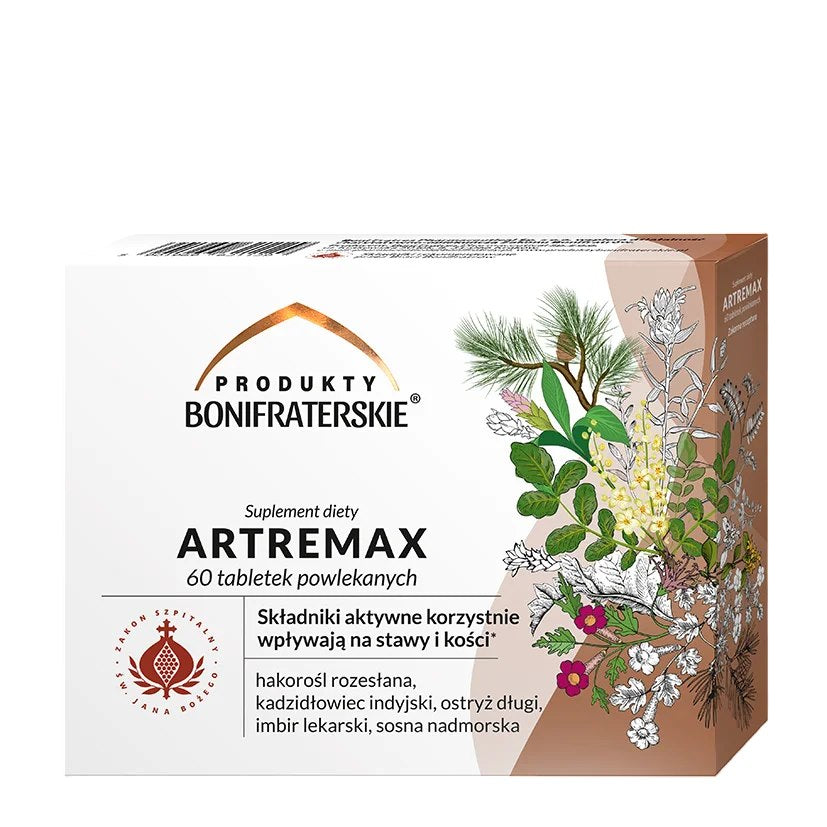 Produkty Bonifraterskie Artemax 60 Tabs framsida