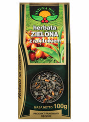Natura-Wita - Ruokosokeri Vihreä Tee Tyrni 100g