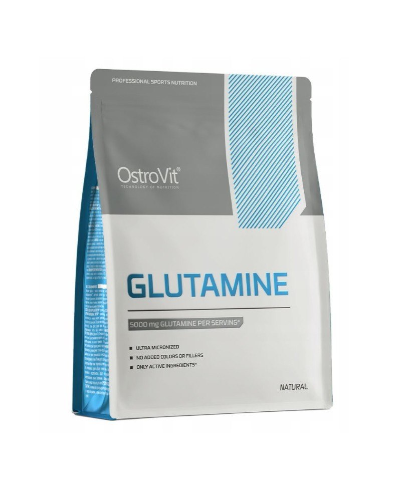 Natural Glutamine – Ren L-Glutamin baksida näringsfakta