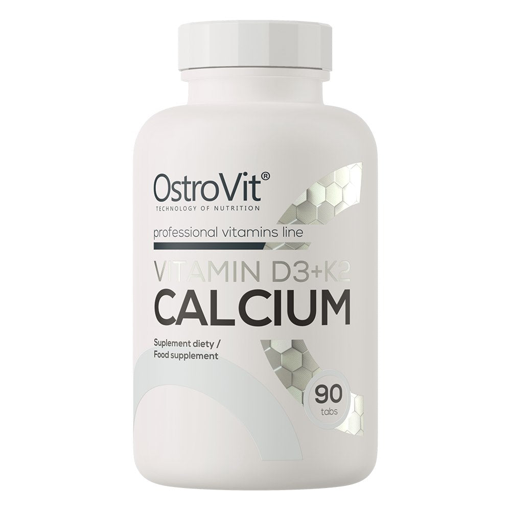 Vitamin D3 + K2 Calcium 90 tabletter framsida