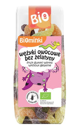 Biominki - Hedelmälliset Gummi-madot - 100g