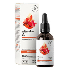 Aura Herbals - Vitamin A Forte, MCT-Olie (50ml / 1,69 Fl. oz.)