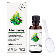 Aura Herbals - Adaptogens - 50ml (KORT DATUM 2026-08-07)