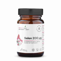 Selen 200 µg – 60 kapslar framsida
