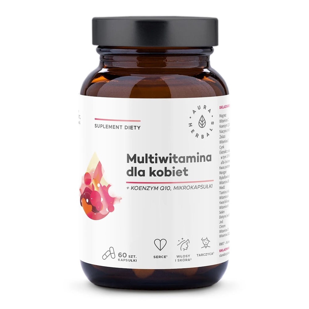 Multivitamin För Kvinnor – 30 tabletter framsida