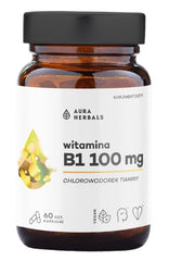 Vitamin B1 100mg Thiamin framsida
