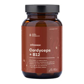 Aura Herbals - Mycodrop, Cordyceps 30:1 + B12, 30% Beta-Glukan (60 Caps)