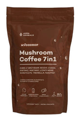 Aura Herbals Mycodrop Mushroom Coffee 7In1 baksida