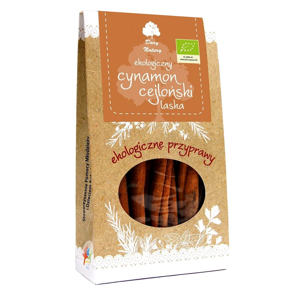 Dary Natury Organic Ceylon Cinnamon framsida