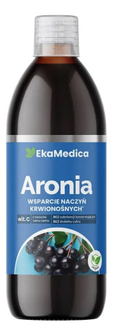Eka Medica Aronia Juice 500ml framsida