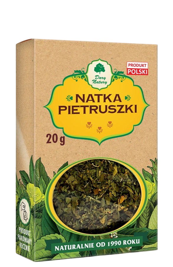 Dary Natury Parsley Natka baksida näringsinformation