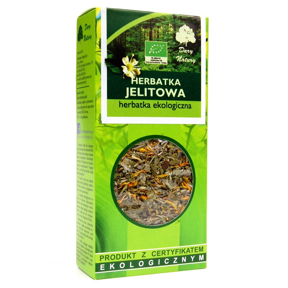 Dary Natury Organic Intestinal Tea 50g framsida
