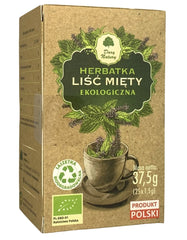 Dary Natury Organic Tea ingredienser etikett