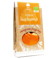 Dary Natury Organic Turmeric 50g framsida