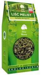 Dary Natury - Lemon Balm Leaf Organic baksida etikett