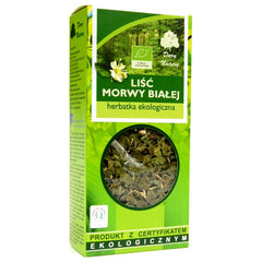 Dary Natury White Mulberry Leaf Organic baksida näringsfakta