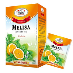 Malwa Melissa With Lemon te - baksida
