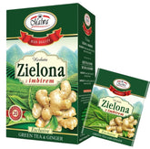 Malwa Green Tea With Ginger 20 Sachets framsida