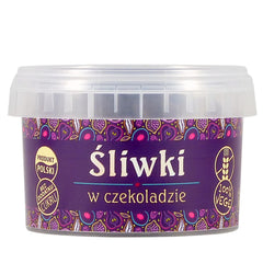 Pięć Przemian Plums In Sugar-Free Chocolate baksida