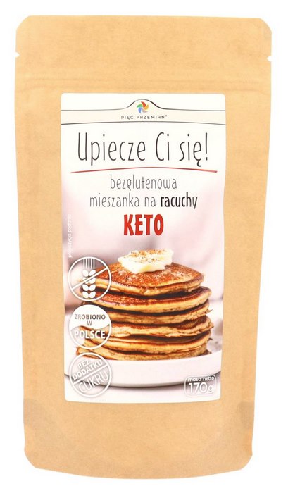 Pięć Przemian KETO pancake mix framsida