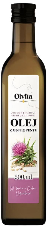 Olvita Milk Thistle Oil Cold-Pressed framsida