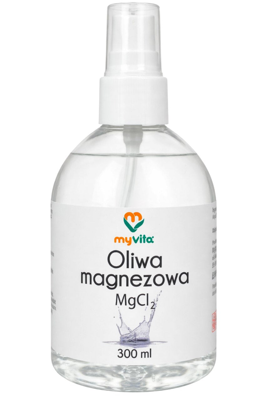 Magnesiumolja – Snabb absorption genom huden framsida