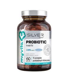 Myvita Silver Probiotic 9 Billion CFU baksida