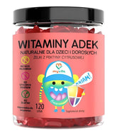 Myvita - Adek Luonnolliset Sitrushedelmäpektiinihyytelöt - 120 Kappaletta (120 Sztuk)
