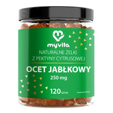 MyVita - Naturlige Gummier Æblecidereddike - 120 Styk