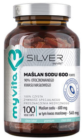 MyVita Sodium Butyrate Forte 600mg framsida