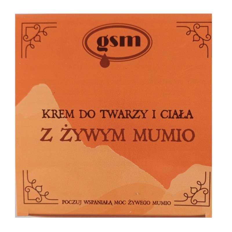 GSM - Mumio Face And Body Cream - 200 ml